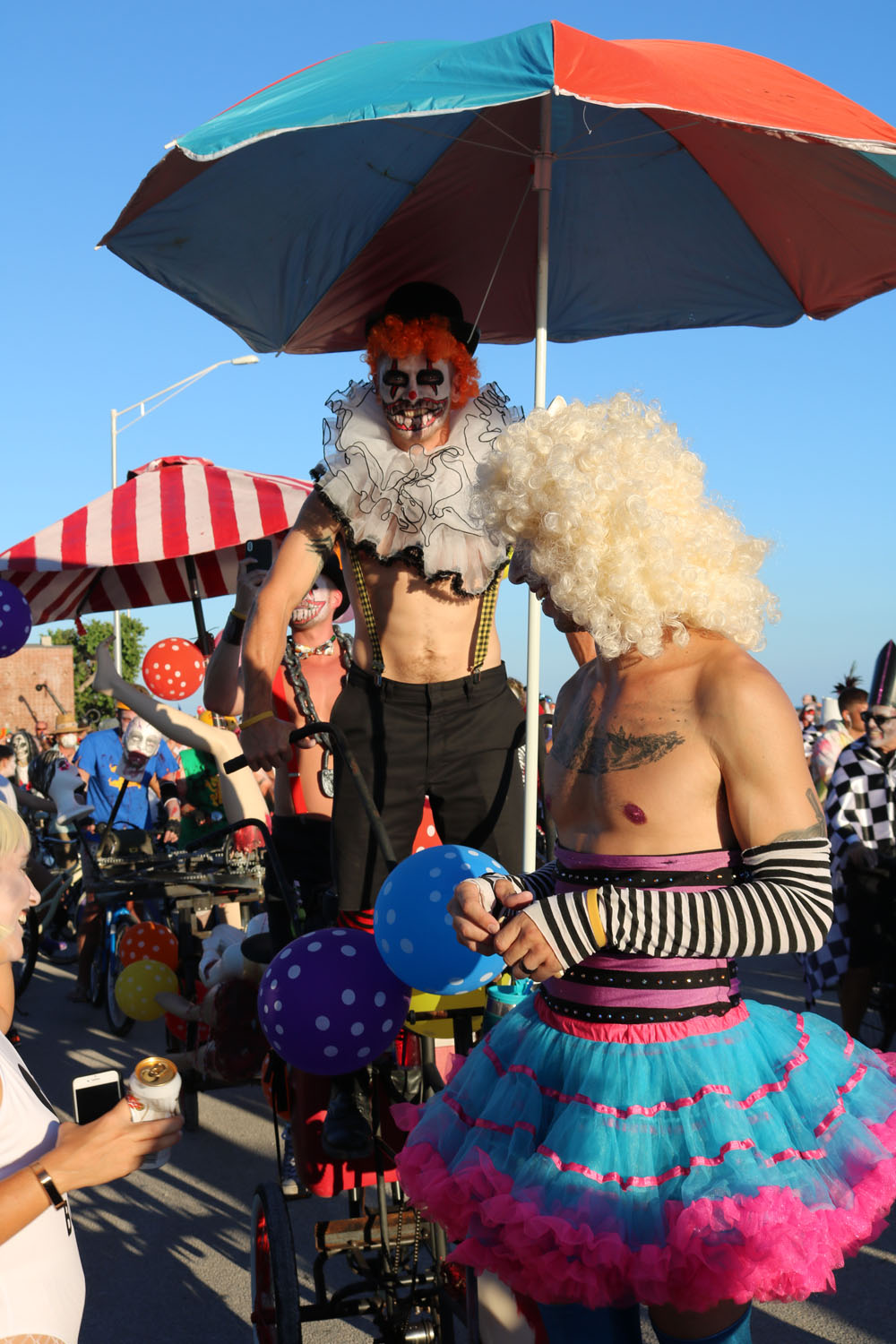 Zombie Bike Ride 2018 photo - Duval Street, Key West